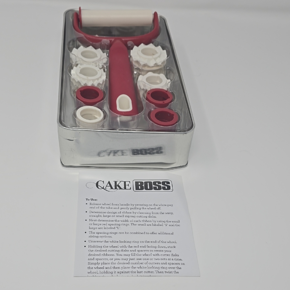 Cake Boss Fondant Ribbon Cutter Set - Picture 3 of 4